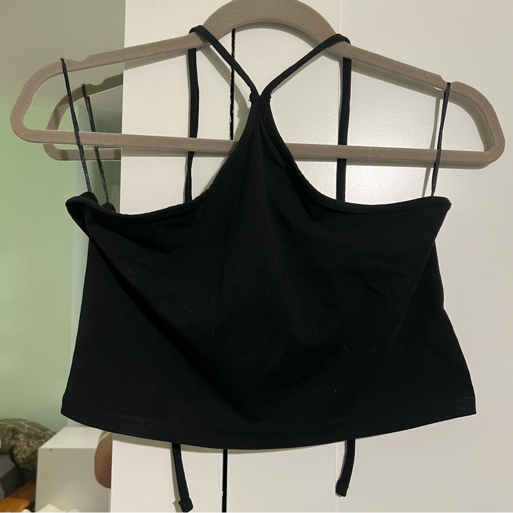 Streetwear Society Black Strappy Camisole